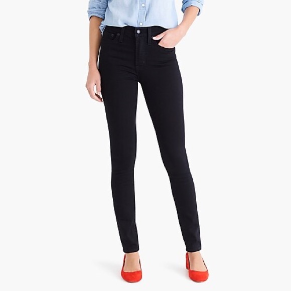 J. Crew Factory Denim - J.Crew Highest Rise Black Skinny Jeans